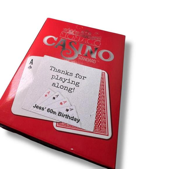 Regal Games Monaco Royal Casino Standard Playing Cards #74 - Picture 6 of 6